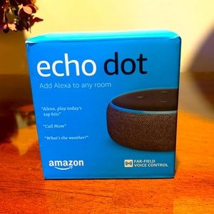 NWT! Echo Dot Amazon Alexa